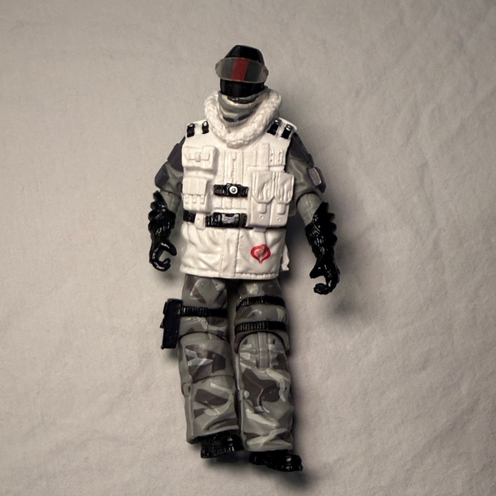 Hasbro G.I. Joe The Rise of Cobra Ice-Viper Arctic Assault Action Figure EUC